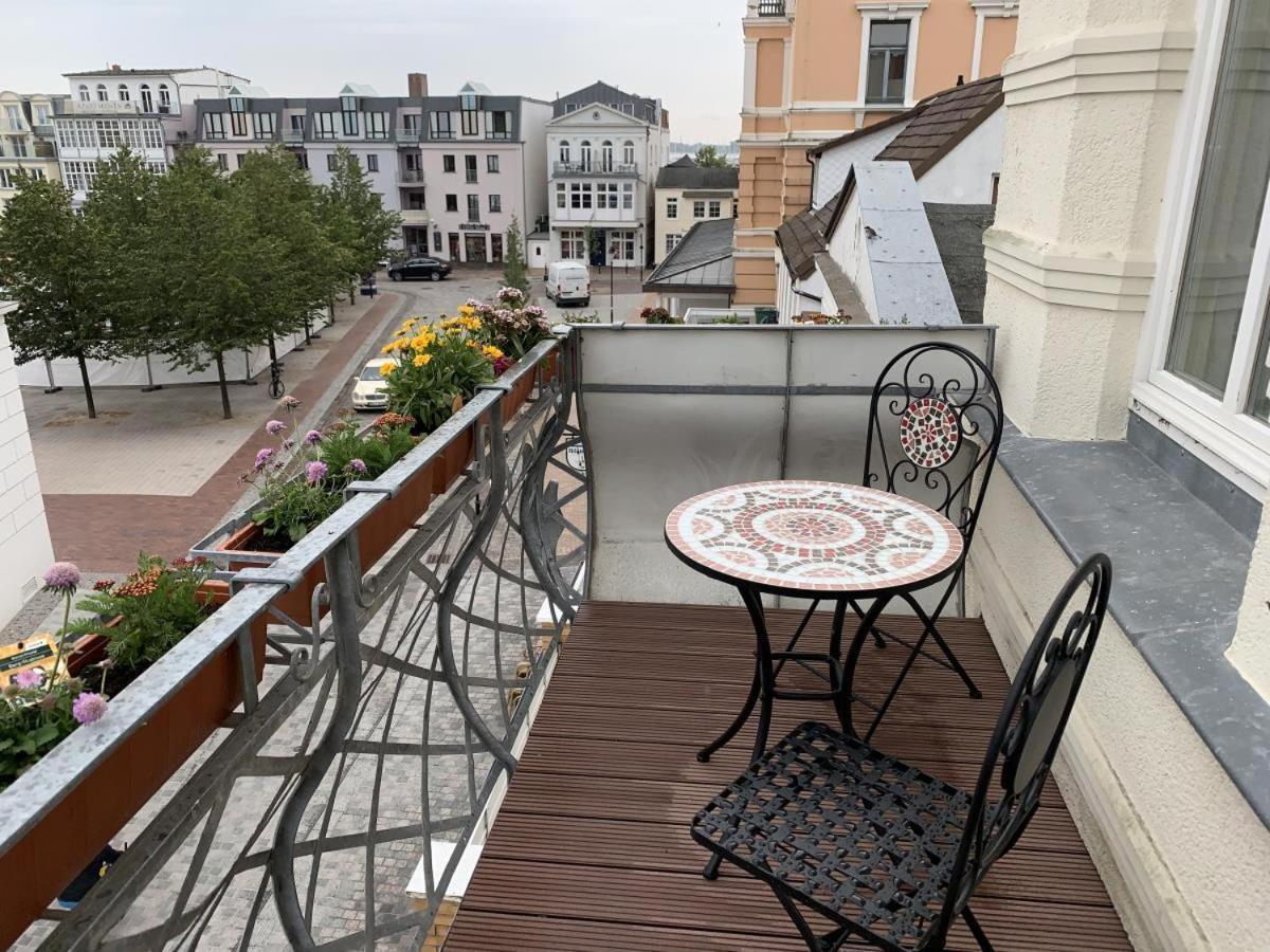Ostseeliebe, direkt an der Promenade Rostock Exterior foto