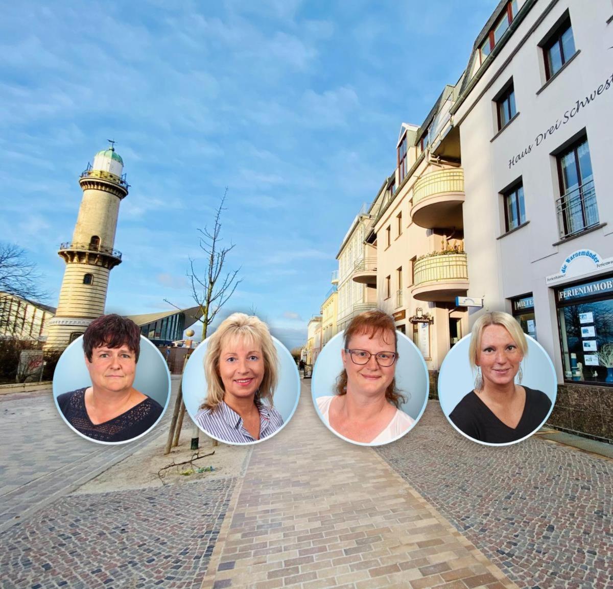 Ostseeliebe, direkt an der Promenade Rostock Exterior foto